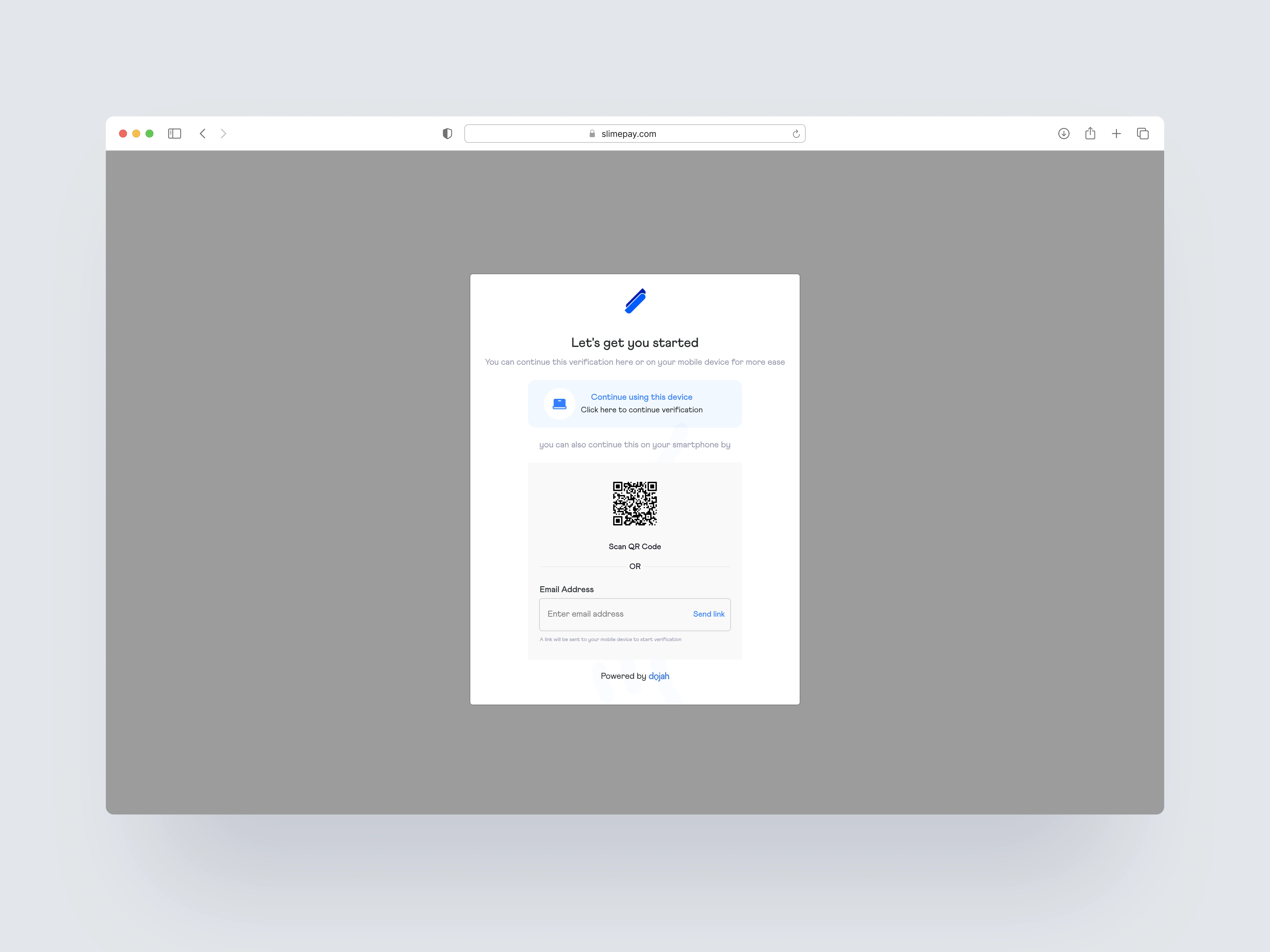 Slimepay KYC verification