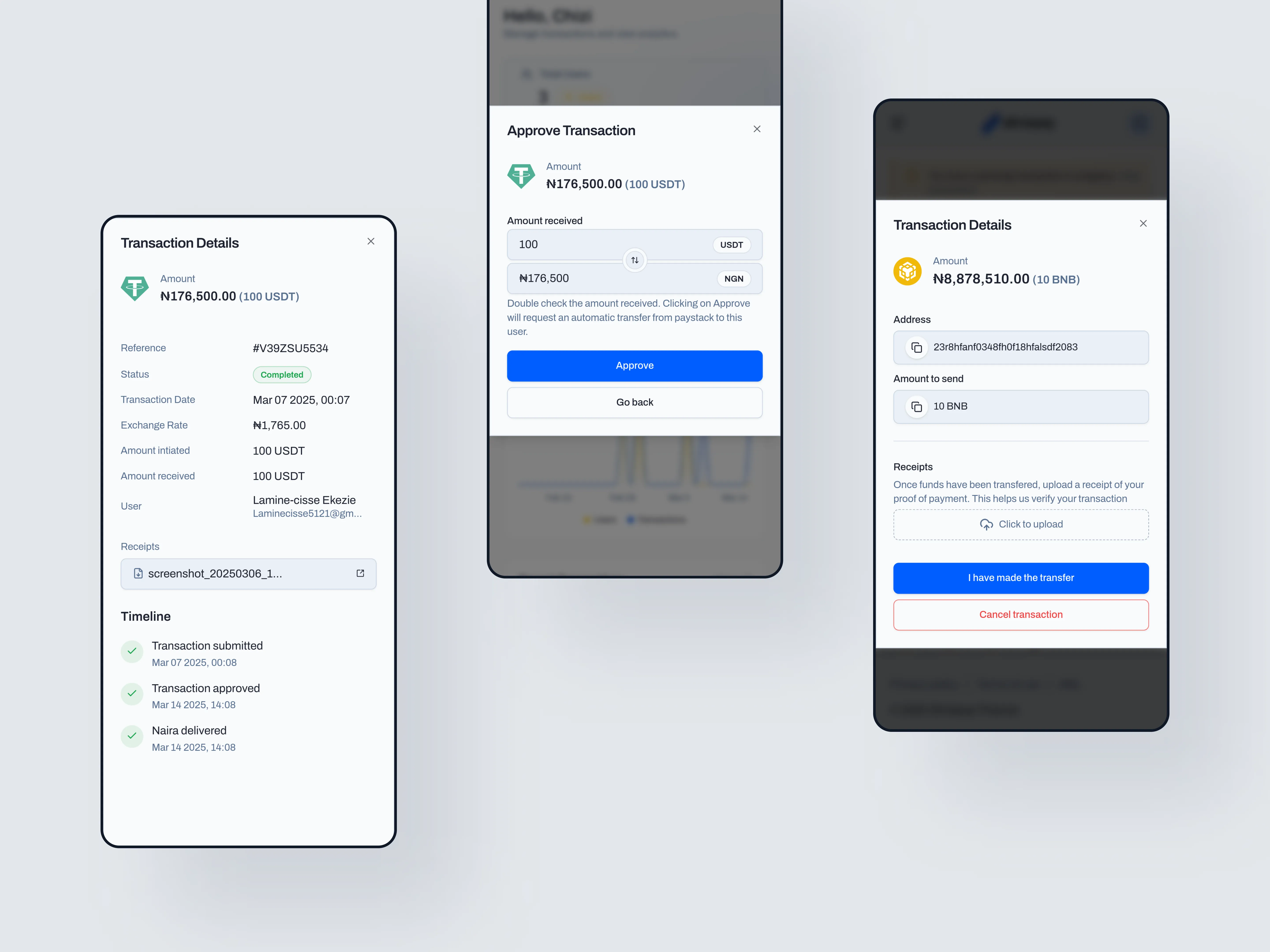 Slimepay transaction flow